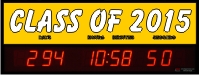 Countdown clock to the class of 2015
