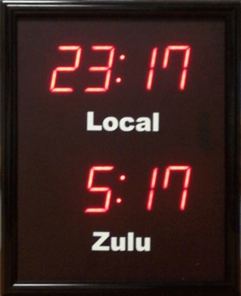 Zulu Time Zone Location